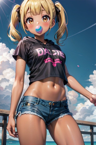 バブルガムな小麦ちゃん。