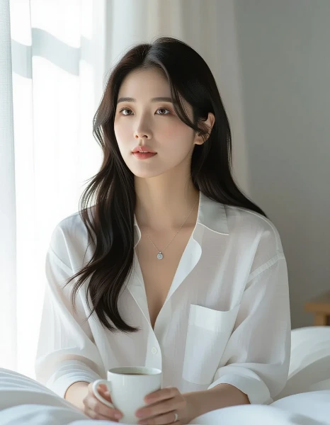 朝の余白に漂う静けさ - The tranquility floating in the margins of the morning