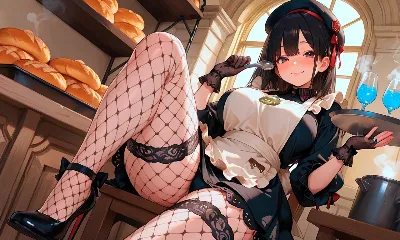 魅惑のベーカリーメイドの甘い誘惑