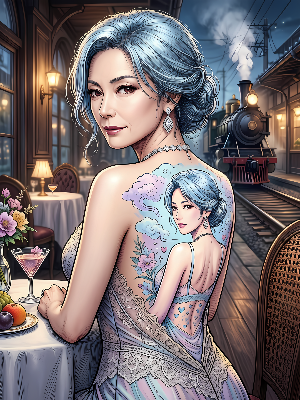 美女たちの背中💞蘭さん