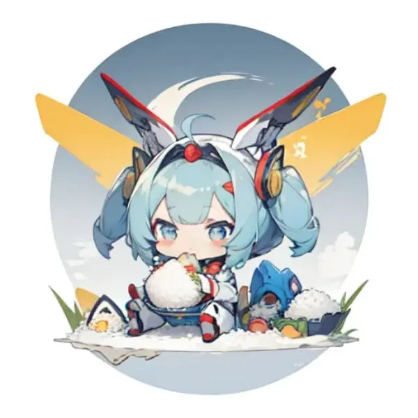 ご飯の時間ちびメカ娘