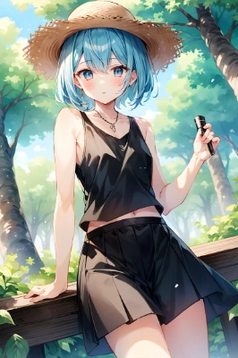 夏の少女