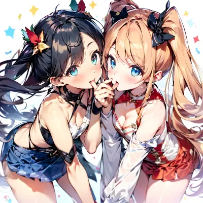 胸元開いてる