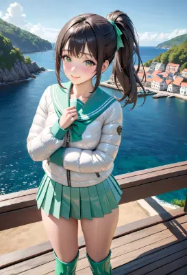 風光明媚な港町