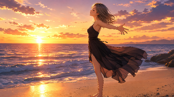 海とクールちゃん♪