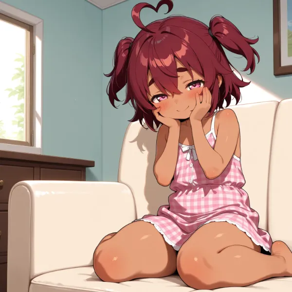 むすんでもらったんだぁ