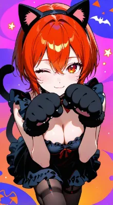 女子高生は黒猫に覚醒する………♡  (霧島 紅葉)