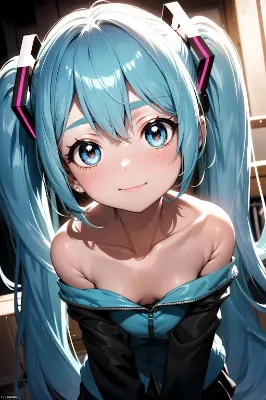 ふと眉ミクちゃん