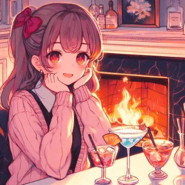 カクテルで一息