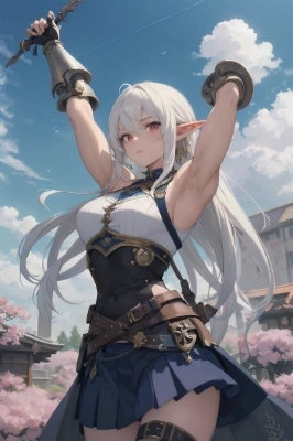 エルフの騎士様