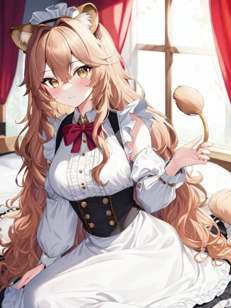 ライオン娘のメイドさん