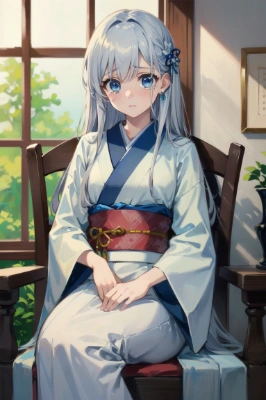 涙を流すと宝石を生み出雪女さん