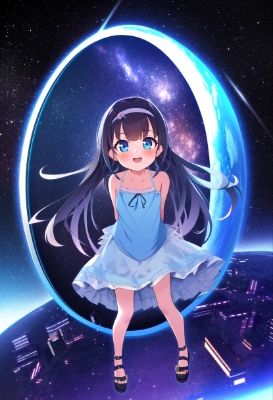 遊びに来た少女