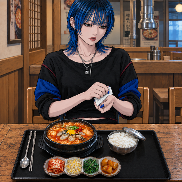 牡蠣スンドゥブチゲ（あおい）