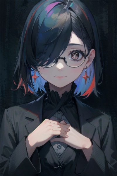 不気味な女