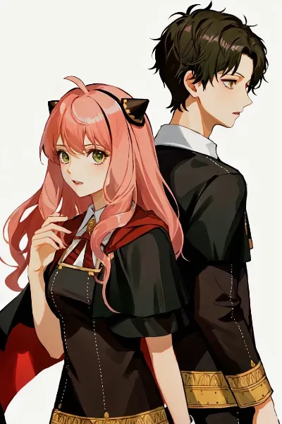 高校生になった二人（アーニャ・フォージャー）