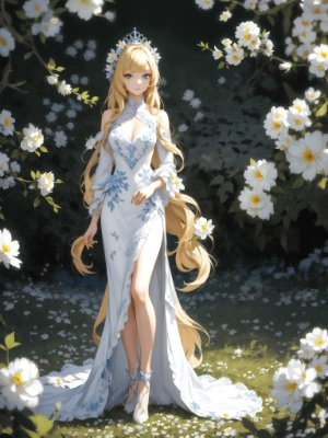 in the garden