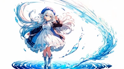 水と少女
