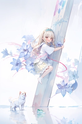 あ、あっちにいきなさいよ！🐶