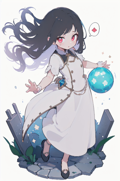 魔女さま、回復魔法（異世界テーマ）