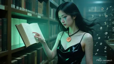 彼女の涙は、本に残せなかった言葉。