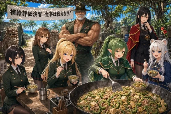 補給評価演習　食事は戦力なり！
