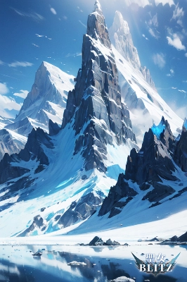 神気に満ちた雪山