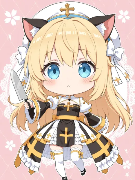 武器を持ったアクビさん