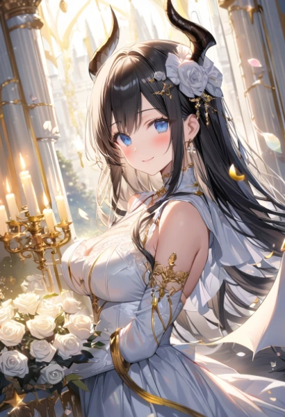 白い薔薇の魔王様