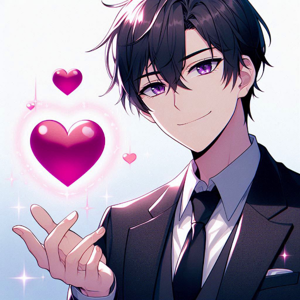 こころと、黒髪短髪男性♥その4(10枚)