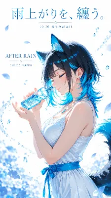 🐺 🌿香りの記念日🌿 〜これ、雨上がりの匂いするぞ！〜🌧️💙
