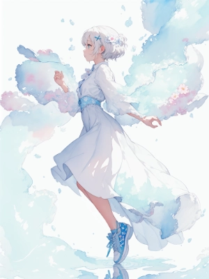 dance in white