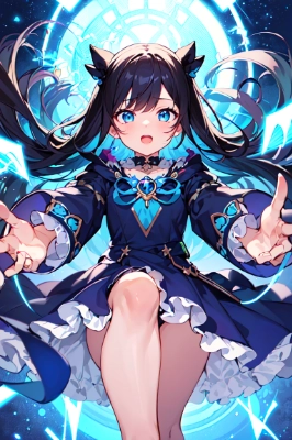 黒髪の少女