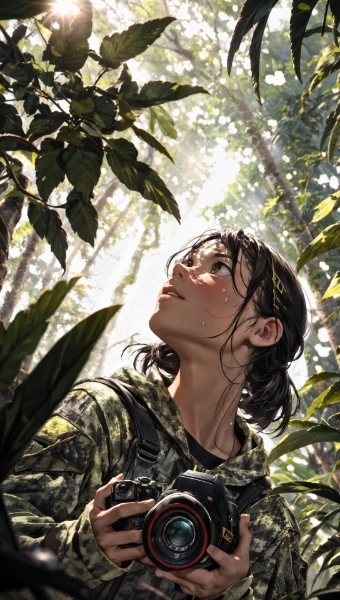 熱帯雨林を行く