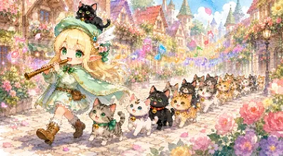 ハーメルンの笛吹きエルフ