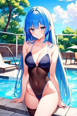 プールサイド