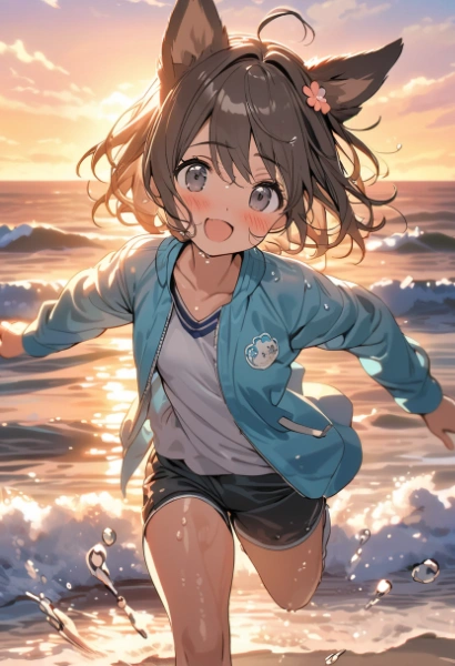 砂浜ダッシュ！