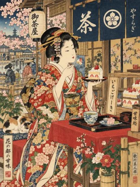 江戸甘味奇譚 ―苺しょーとけぇき―