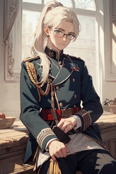 アヴェリン・メガネ＠近衛騎兵大尉・先生と呼ばれる職業シリーズ