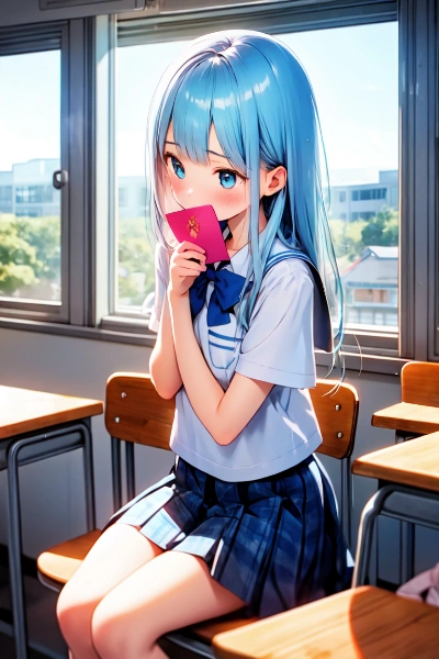 何もらったの？…え、ラブレター！？