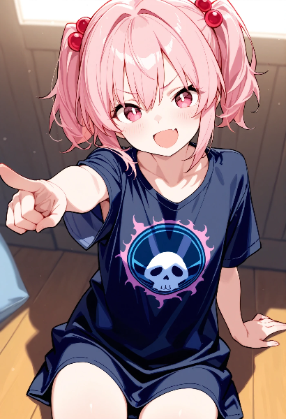 人を指さしちゃいけません