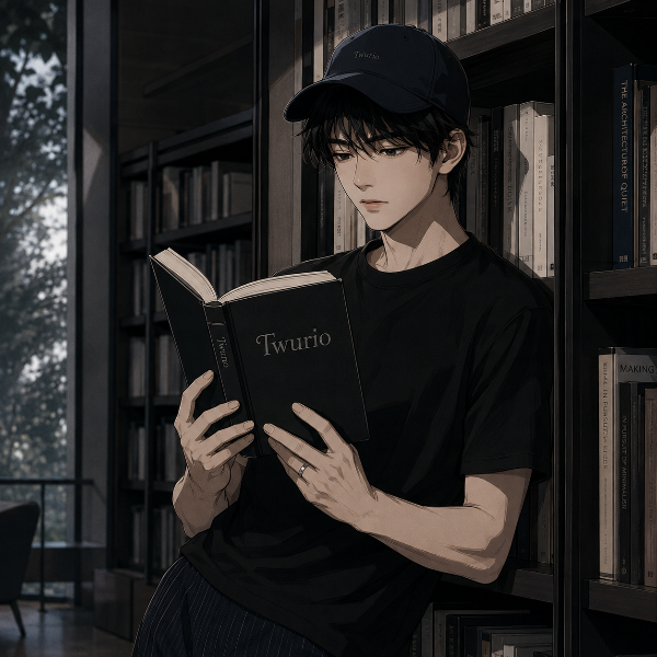 本を読むとぅりおくん📕