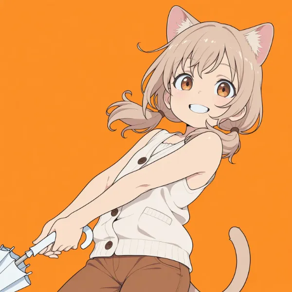 たのしそうなおねえちゃん