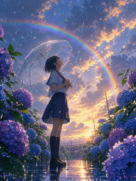 梅雨の終わりと夏の始まり