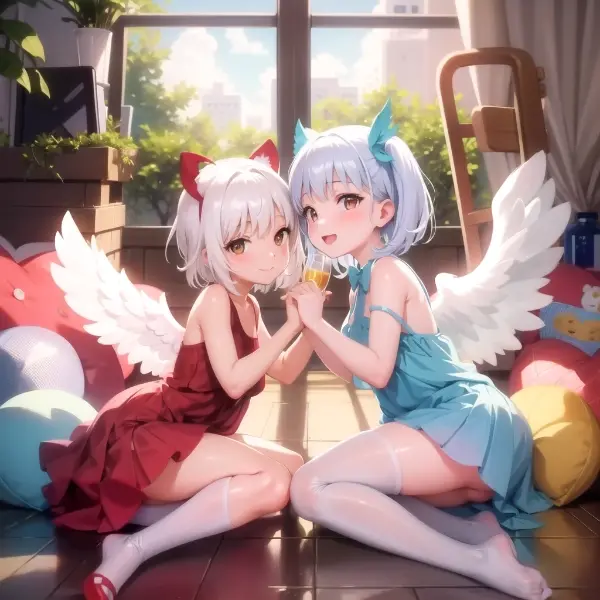 ふたりでお誘い天使