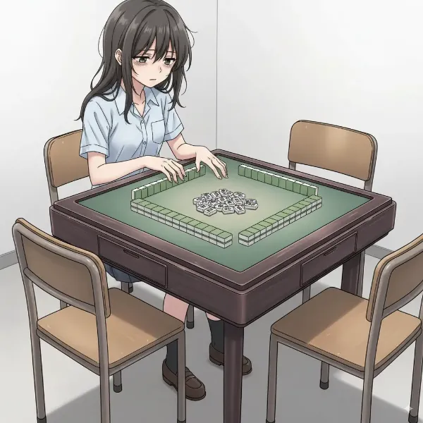 やさぐれ女子高生と麻雀