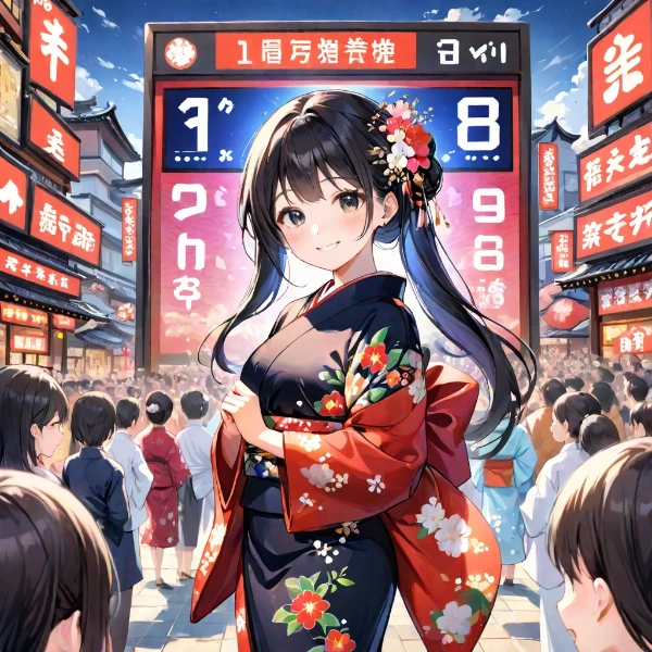 夏祭りの女王、あいりの輝く勝利