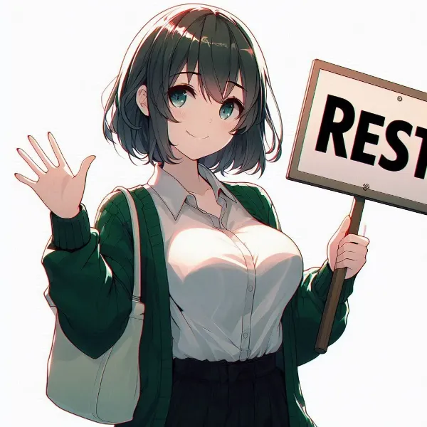 しばらくお休み。