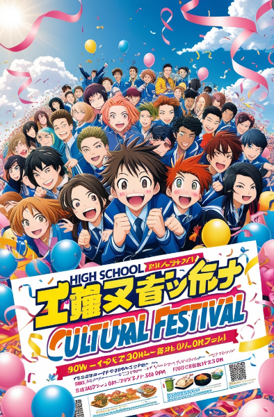 ようこそ学園祭へ！
