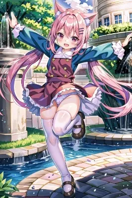 元気系ネコミミちゃん